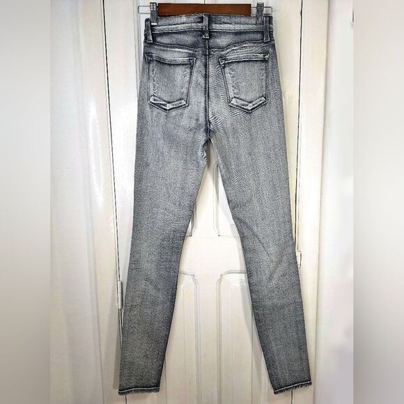 J Brand Faded Gray "Intent" Skinny Jeans Sz 25 - Picture 4 of 14